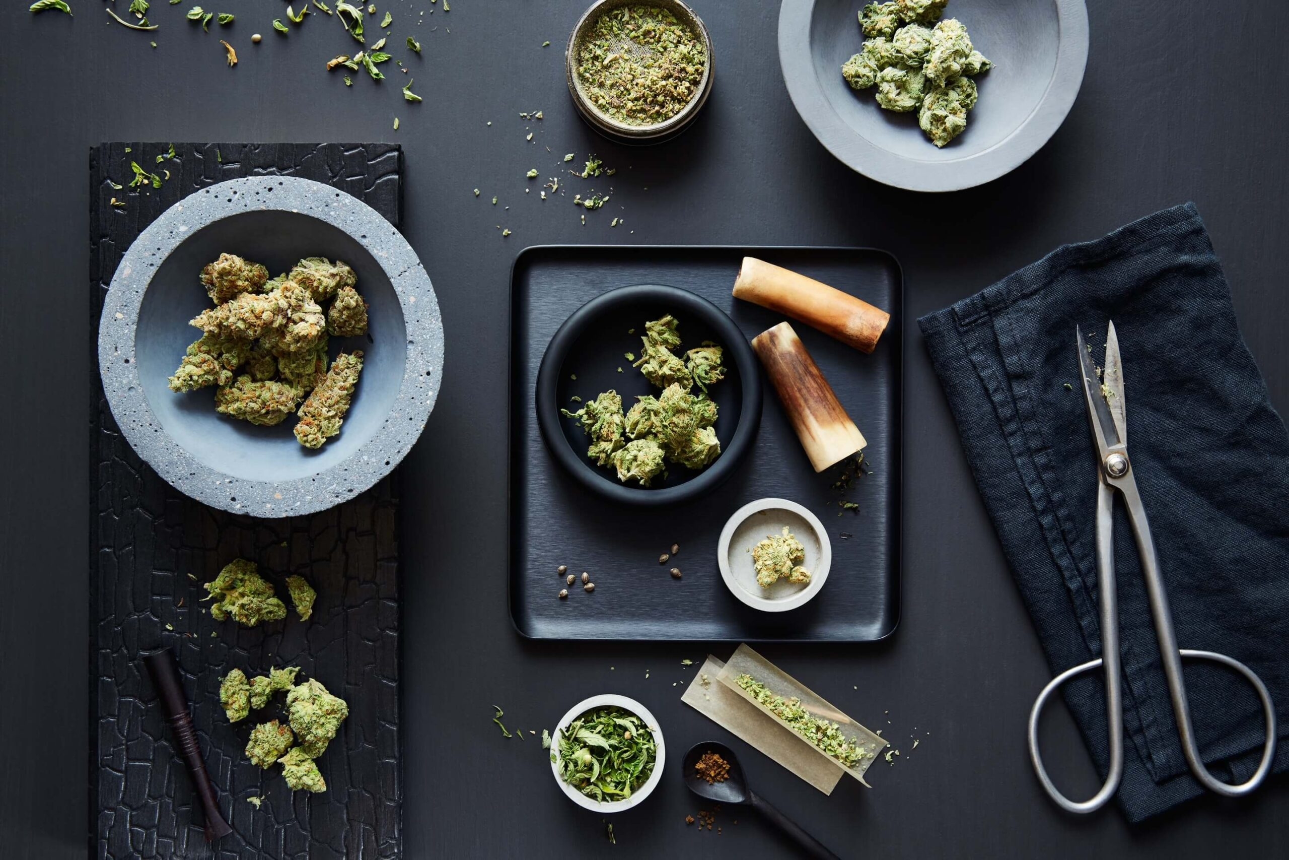 A boutique cannabis shopping experience